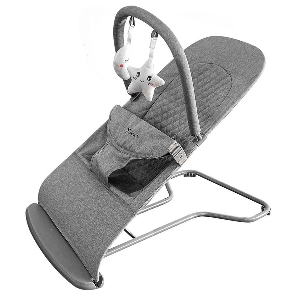 Teknum - 3-Stage Baby Bouncer - Grey