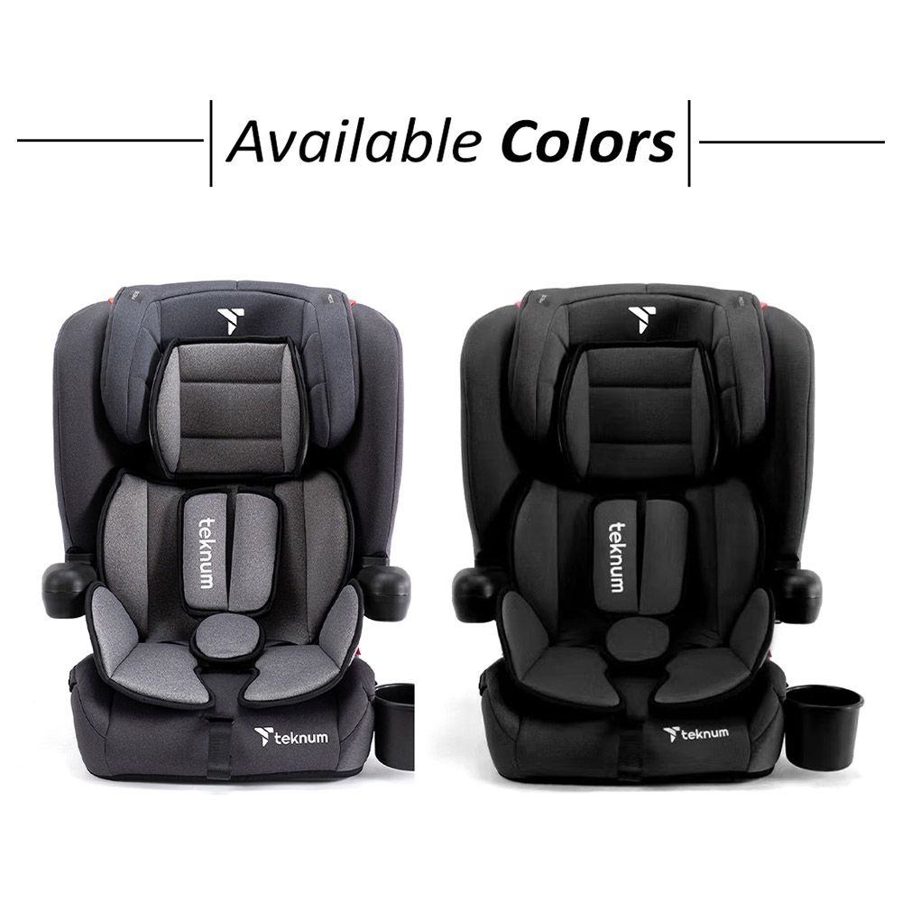 Teknum - Pack and Go Foldable Car Seat (up to 36kg) - Black