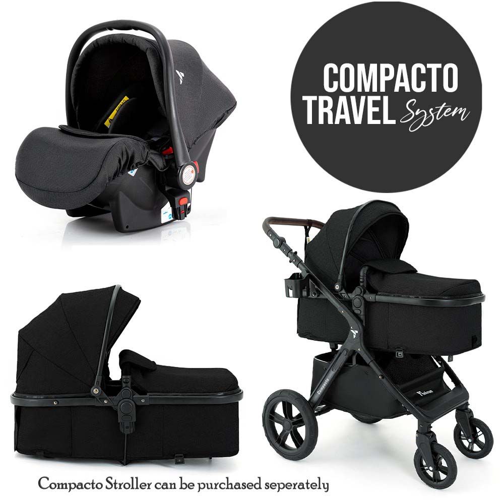 Teknum - Compacto Baby Car Seat - Black