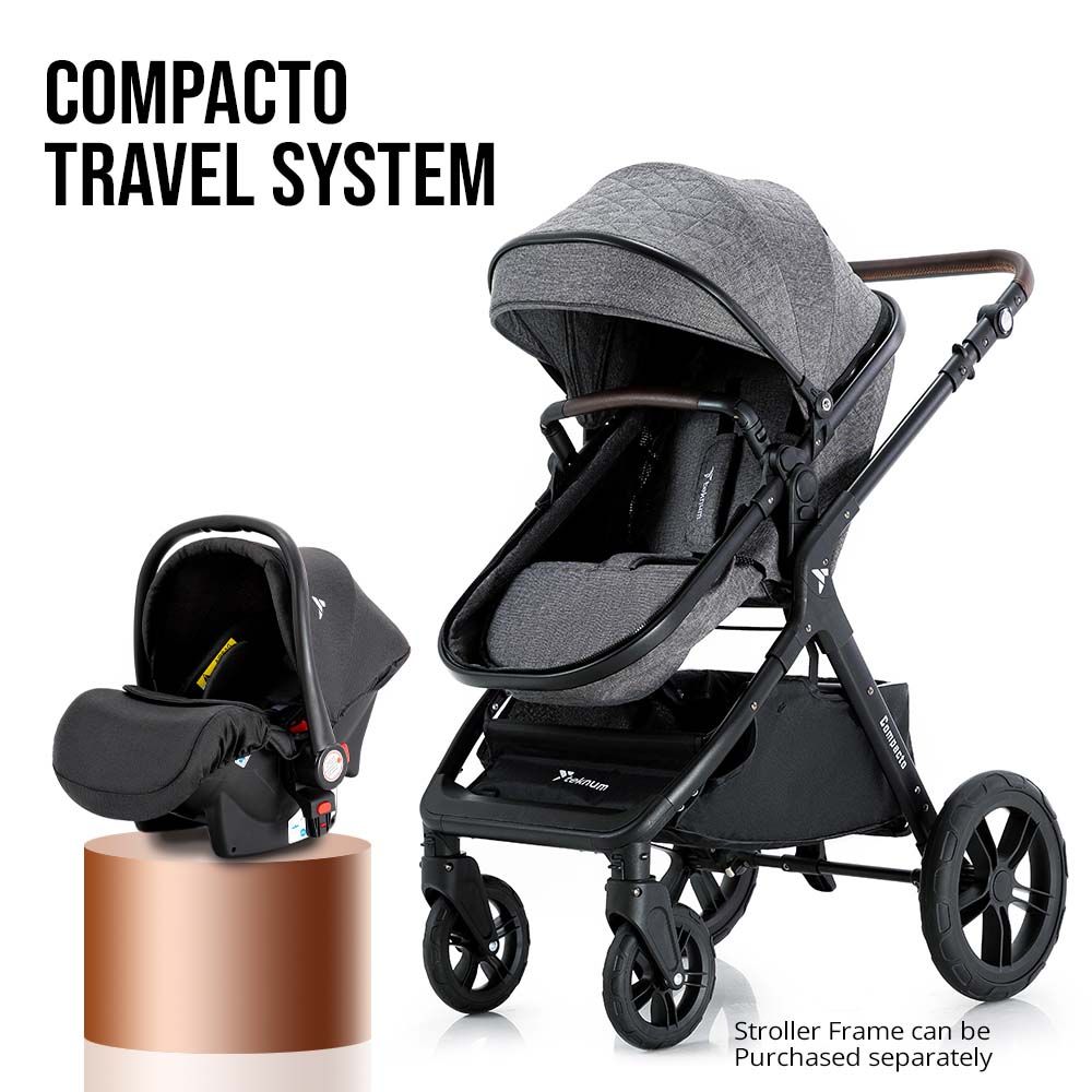 Teknum - Compacto Baby Car Seat - Black