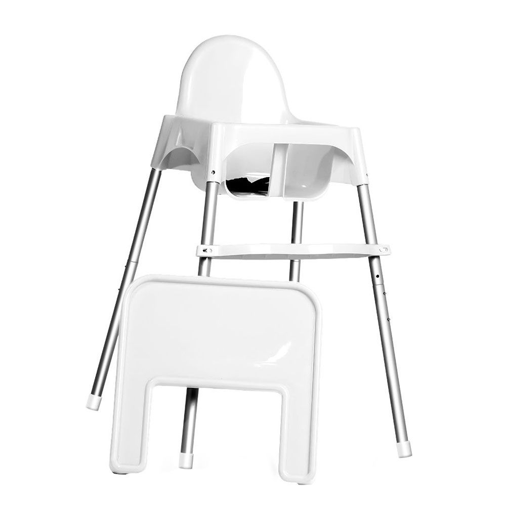 Teknum - High Chair With Removable Tray - White