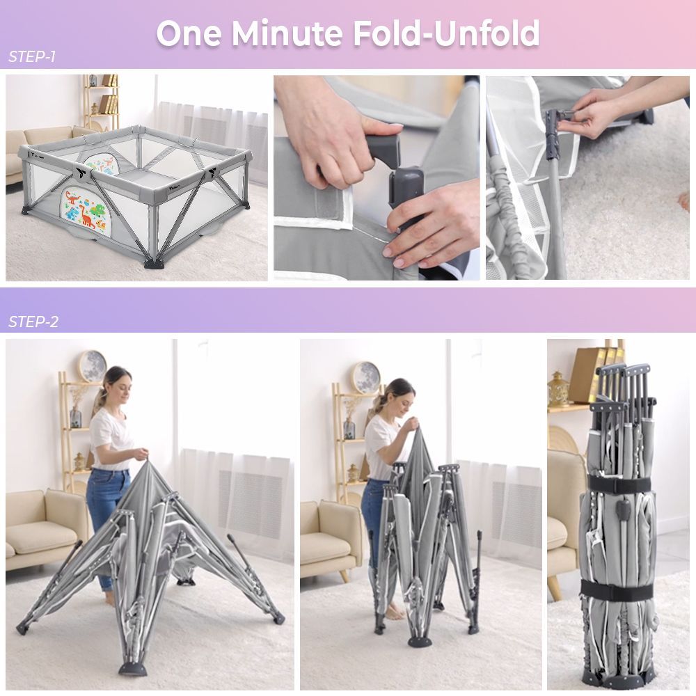 Teknum - Teknum One-Minute Fold-Unfold Playpen