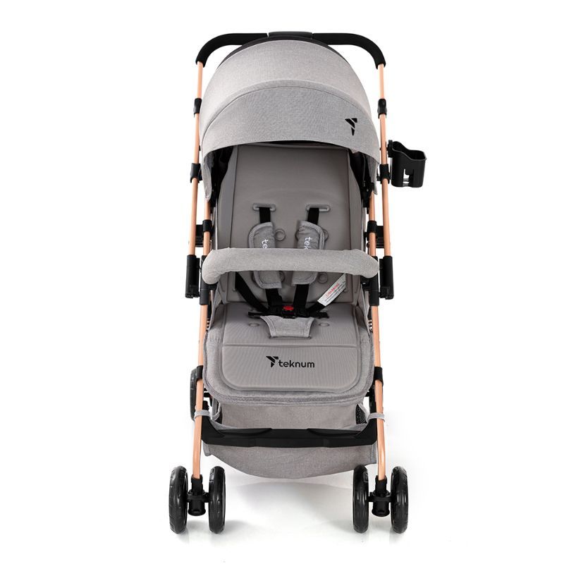 Teknum - Reversible Trip Stroller - Grey