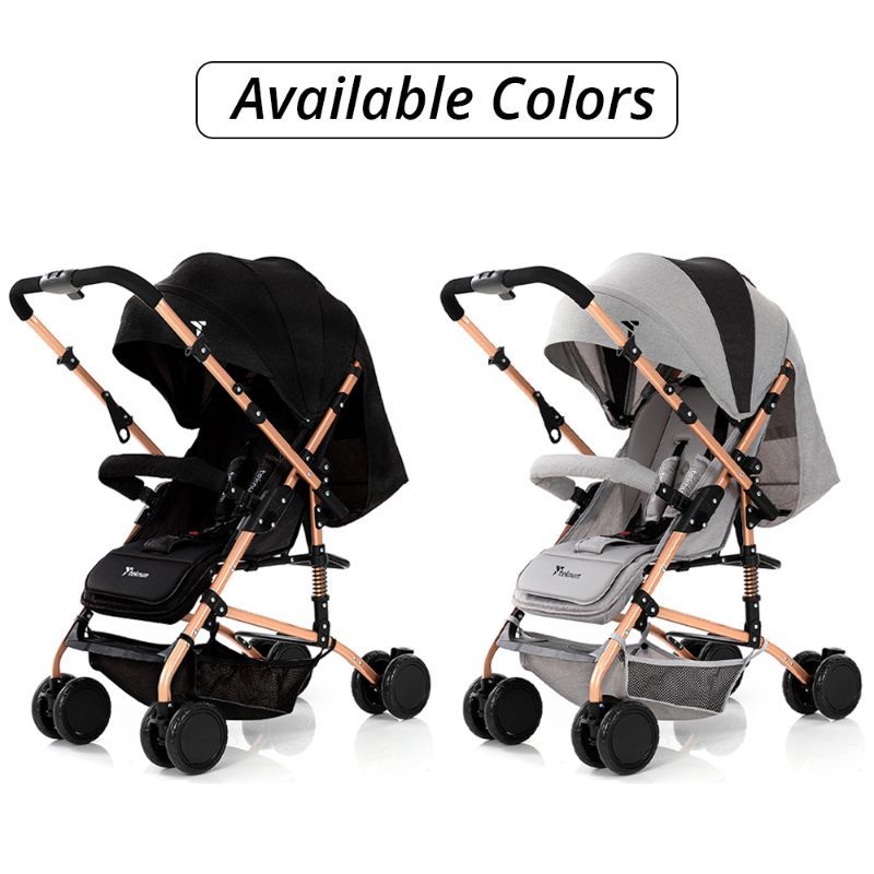 Teknum - Reversible Trip Stroller - Grey