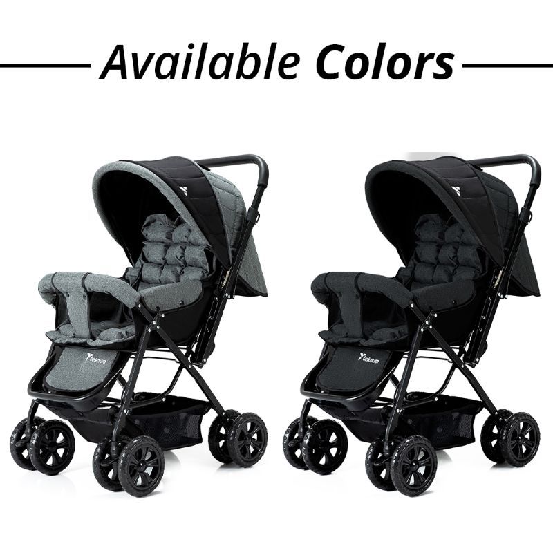 Teknum - Look At Me Reversible Stroller - Black