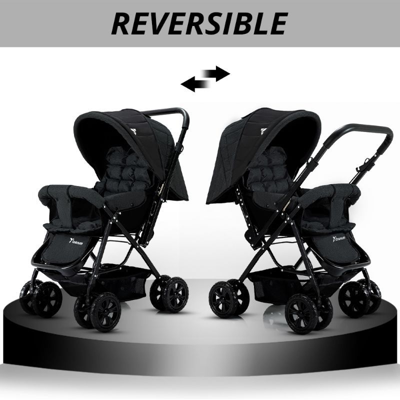 Teknum - Look At Me Reversible Stroller - Black