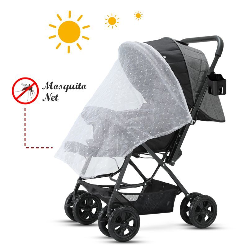 Teknum - Look At Me Reversible Stroller - Grey