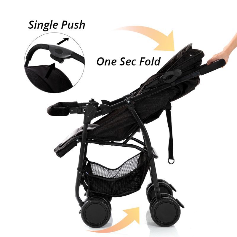 Teknum - Trip Plus Stroller - Black