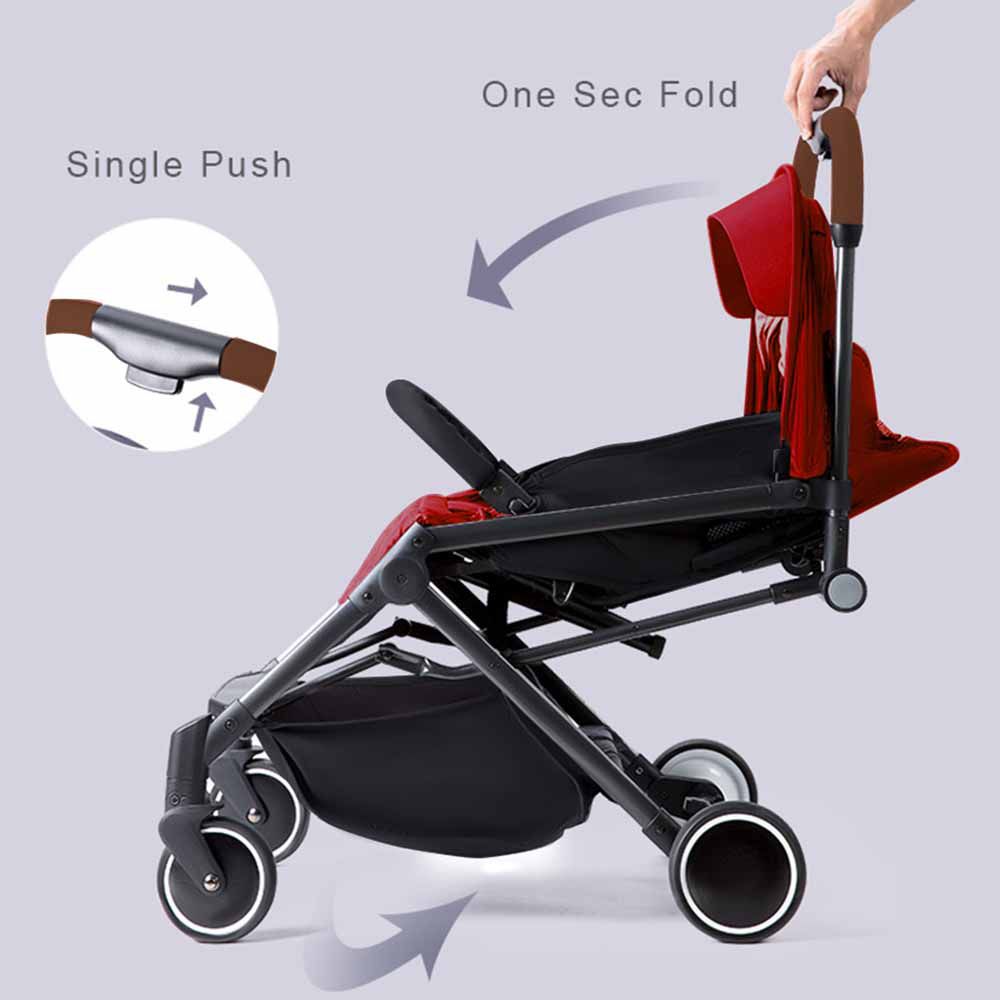 Teknum - Travel Lite Stroller - Red