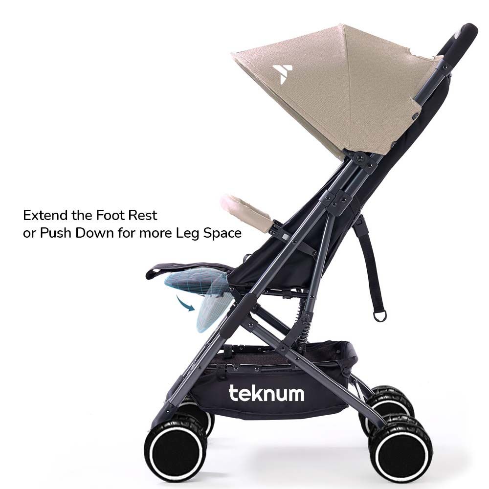 Teknum - Yoga Lite Stroller - Ivory