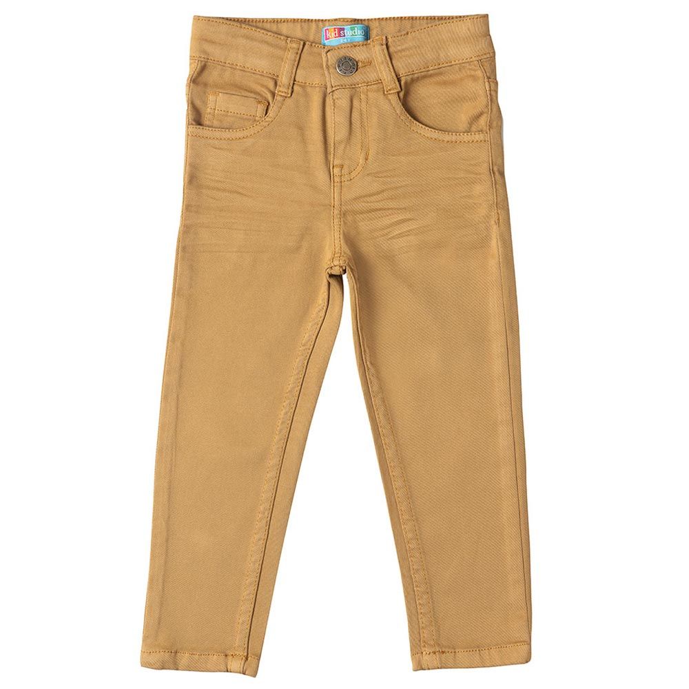 Kid Studio - Slim Fit Chinos Pants - Neo Gold