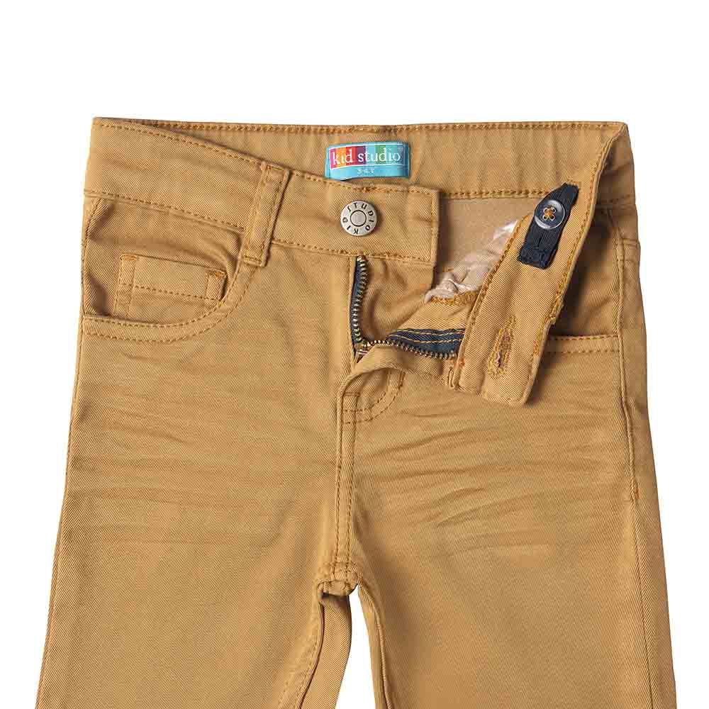 Kid Studio - Slim Fit Chinos Pants - Neo Gold