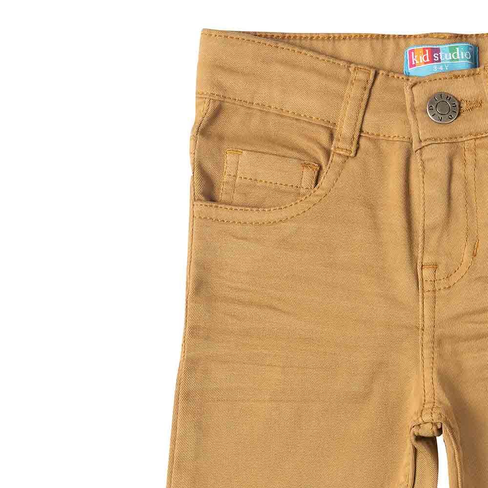 Kid Studio - Slim Fit Chinos Pants - Neo Gold