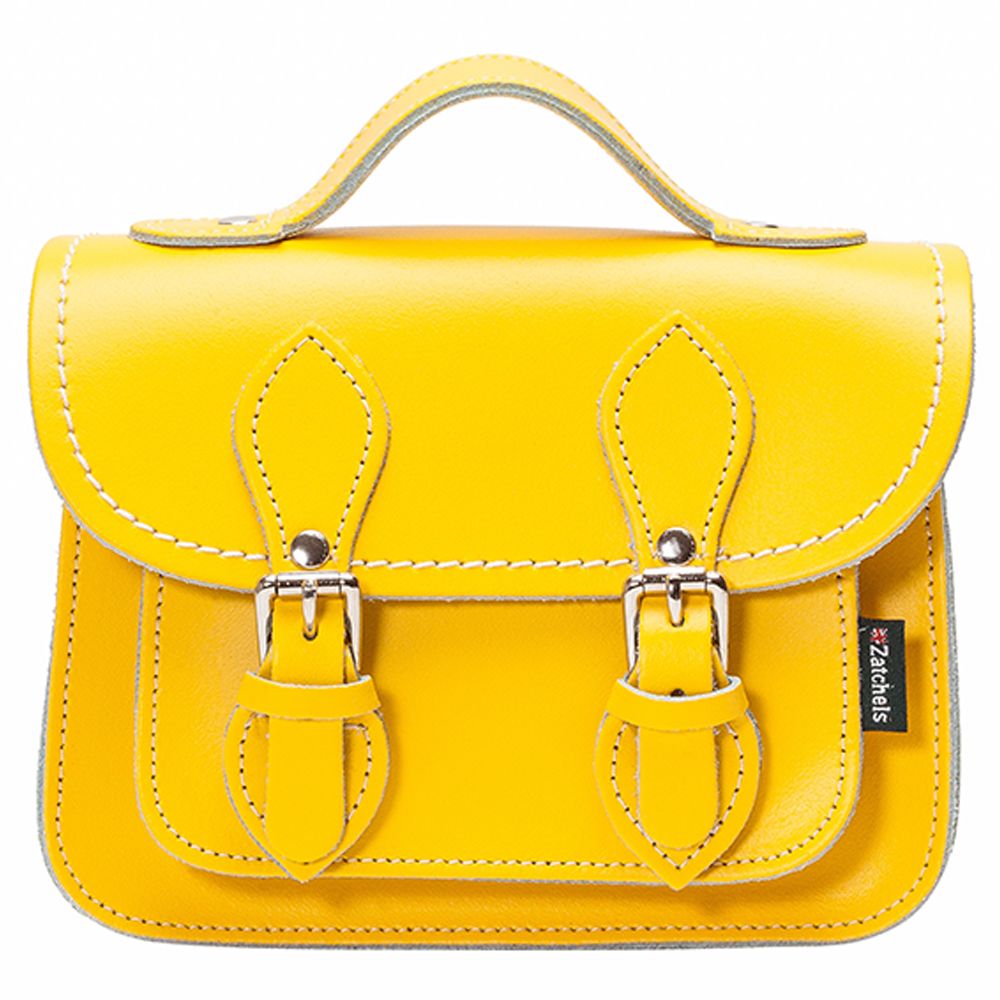 Zatchels - Pastel Daffodil Yellow Micro Satchel