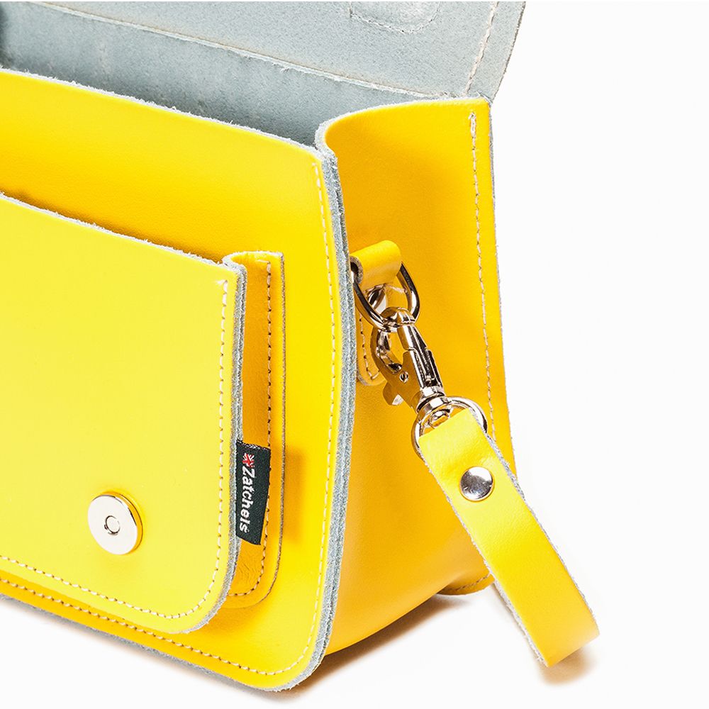 Zatchels - Pastel Daffodil Yellow Micro Satchel