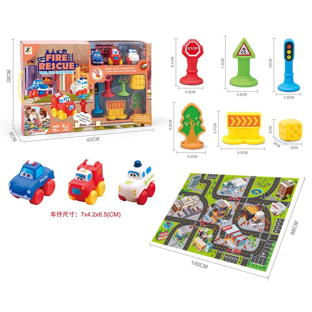 Little Learners - Fire Station Rescue Playset (Exclusive)