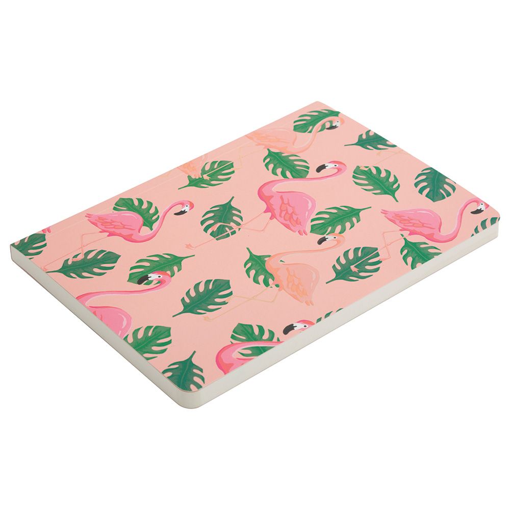 Go Stationery - A5 Notebook - Flamingo