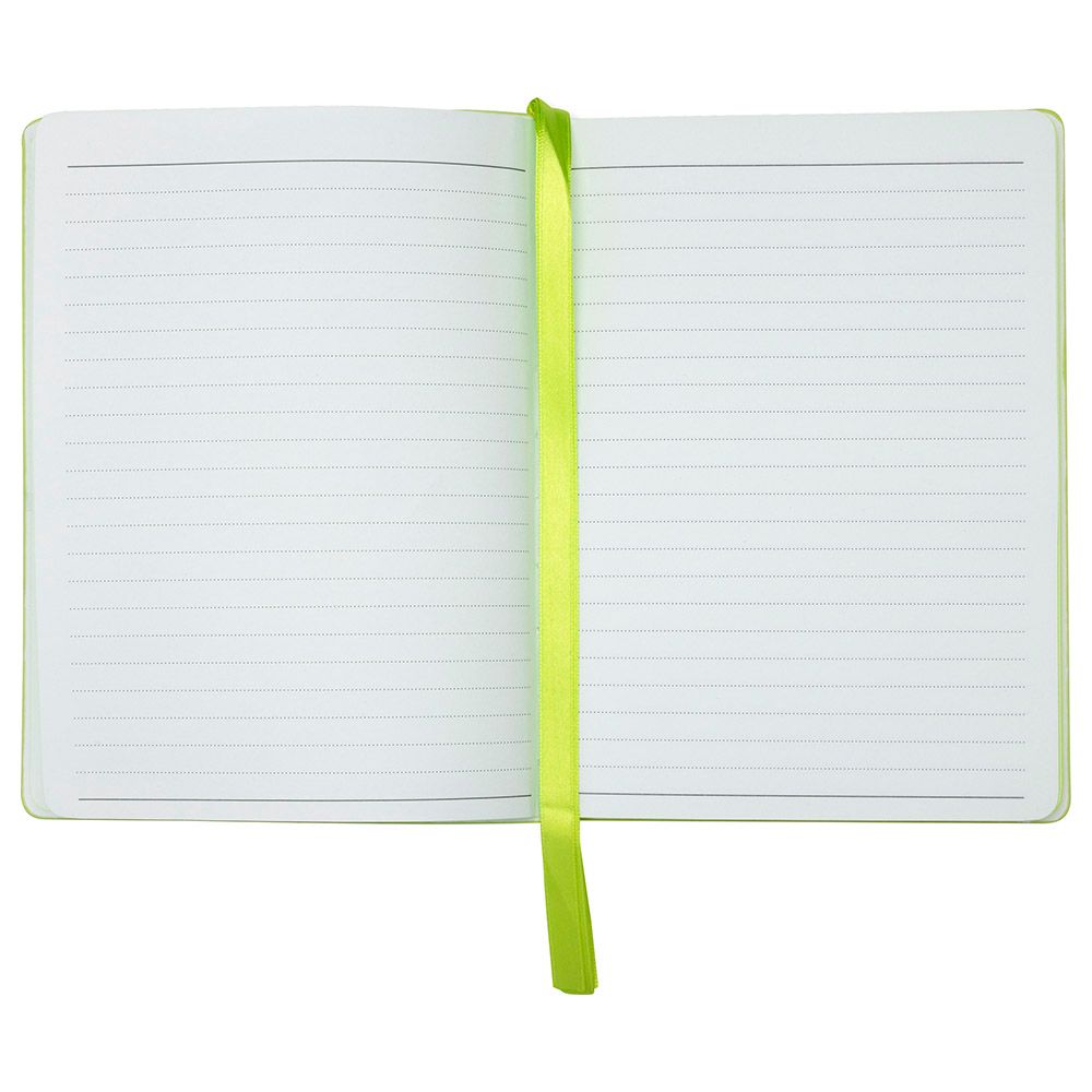 Go Stationery - A5 Notebook - Green Glitter