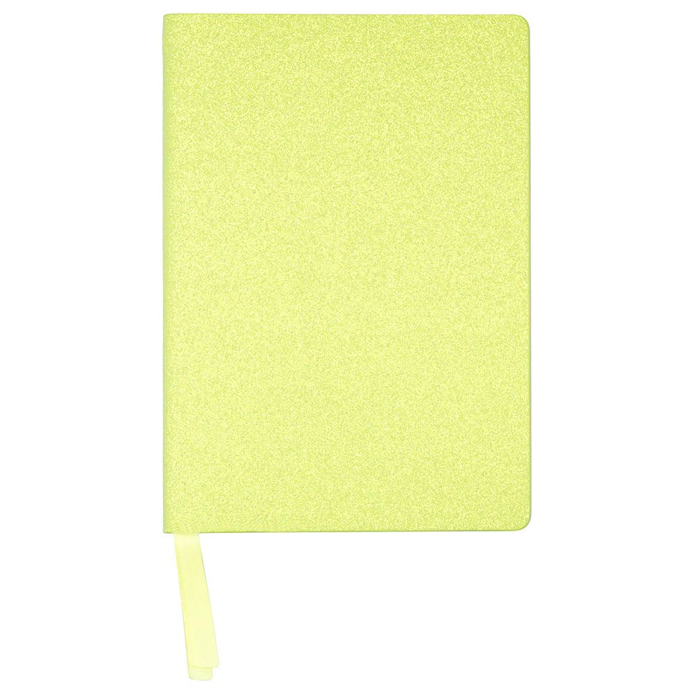 Go Stationery - A5 Notebook - Yellow Glitter