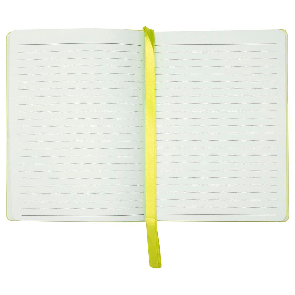 Go Stationery - A5 Notebook - Yellow Glitter