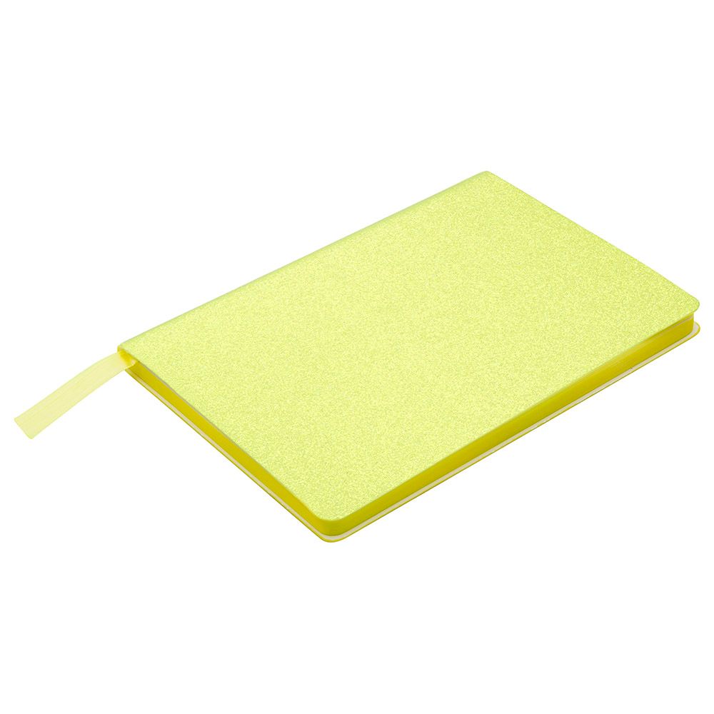 Go Stationery - A5 Notebook - Yellow Glitter