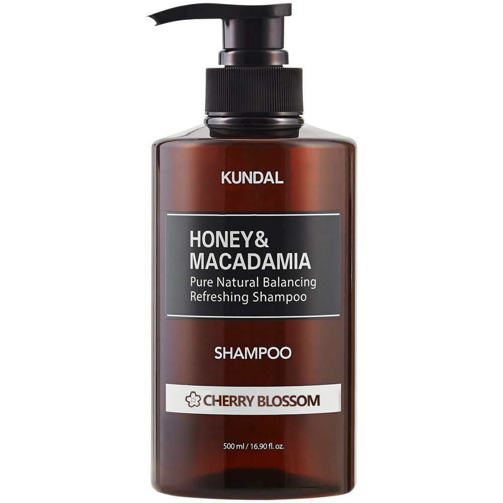 Kundal - Honey & Macadamia Pure Natural Balancing Refreshing Shampoo Cherry Blossom 500ml