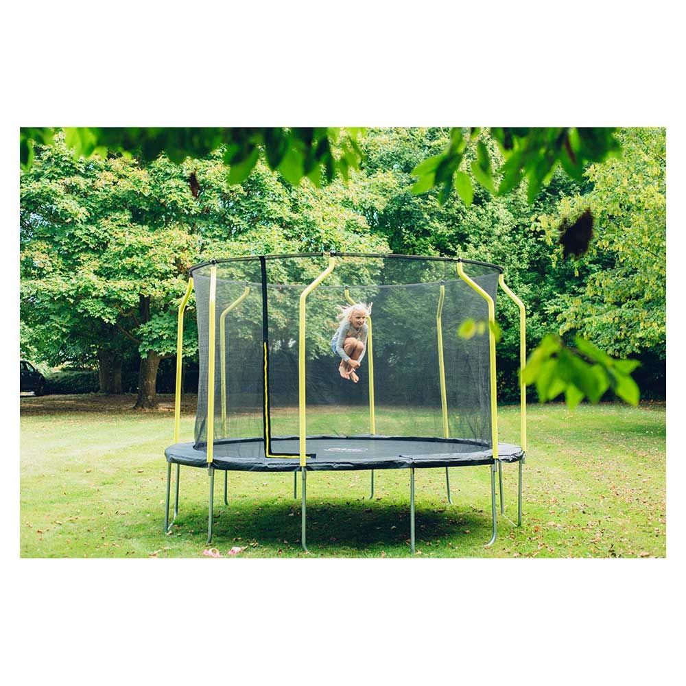 Plum - Fun V2 Trampoline Classic Wave Springsafe - 8ft