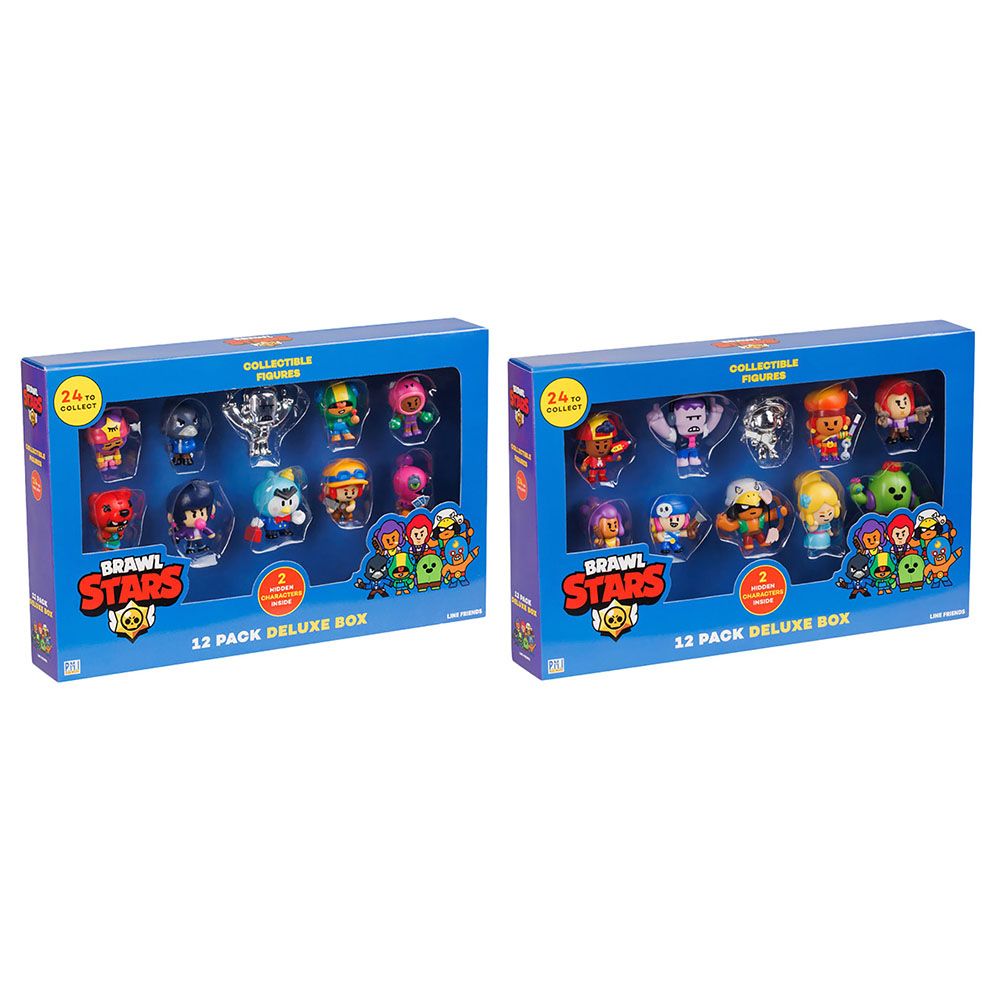 Brawls Star - Figures Deluxe Box - 12pcs - Style May Vary