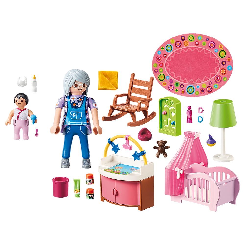 Playmobil - Dollhouse Nursery Set - 43pcs