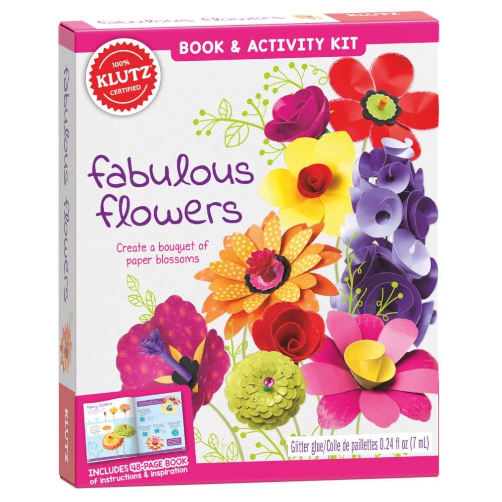 كتاب + مجموعة أنشطة Fabulous Flowers