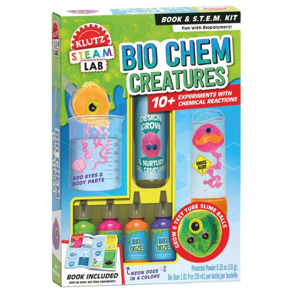 كتاب + مجموعة أنشطة Bio Chem Creatures