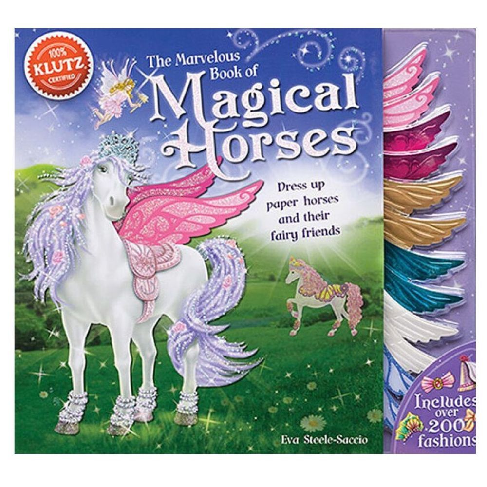 كتاب + مجموعة أنشطة The Marvelous Book of Magical Horses