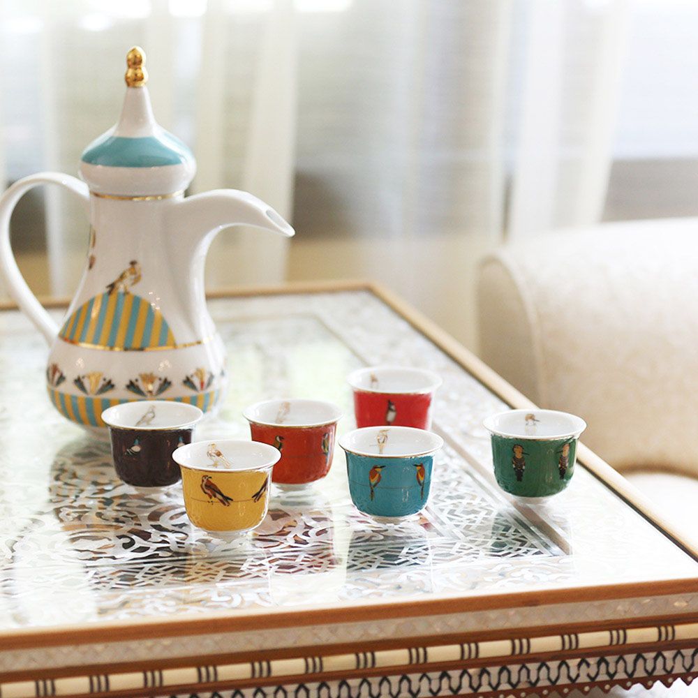 Silsal - Sarb Arabic Coffee Cup - Falcon