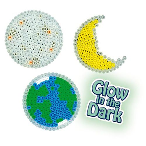 SES Creative - Iron On Beads Glow in The Dark Stars