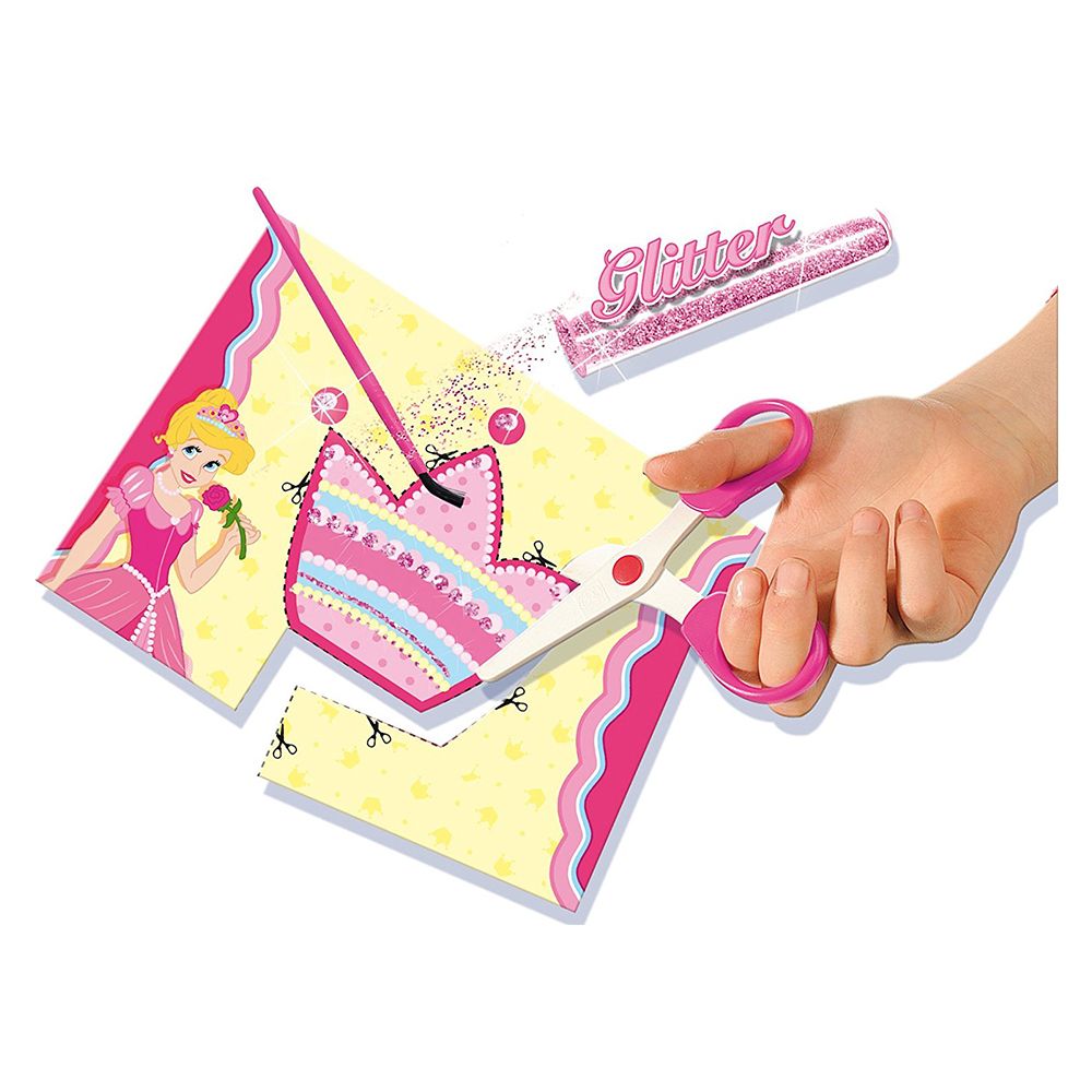 SES Creative - I Learn to Use Scissors Glitter Dreams Craft