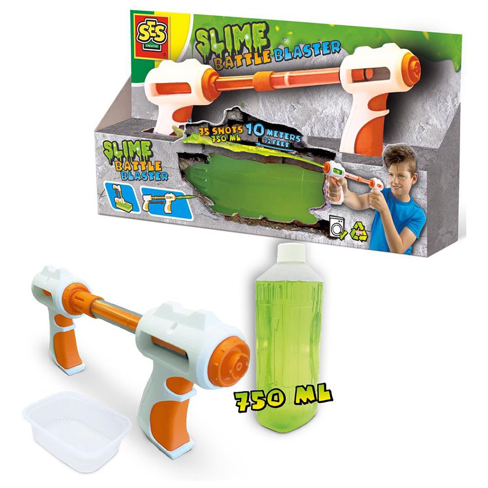 SES Creative - Slime Battle Blaster - Orange