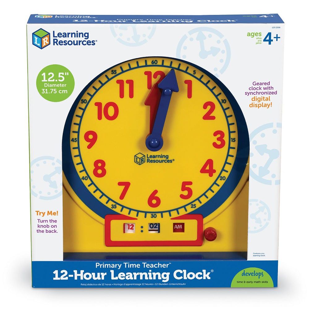 Learning Resources - The Primary Time Teacher Clocks