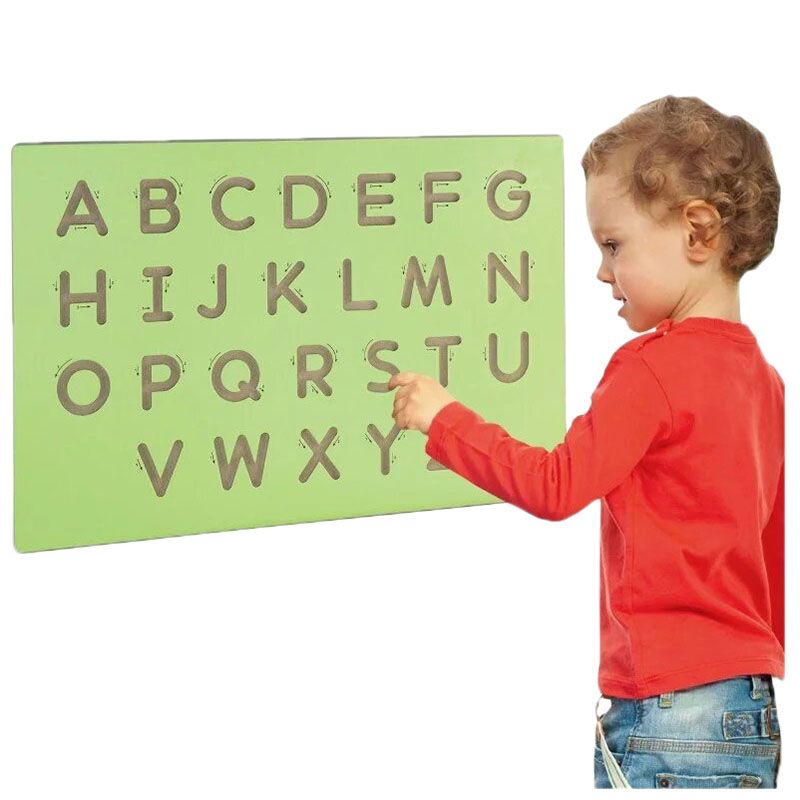 Viga - Writing Uppercase - Green