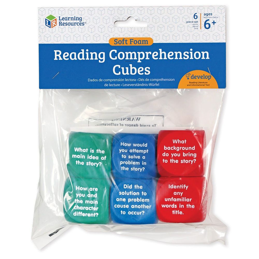 Learning Resources - Reading Comprehension Cubes