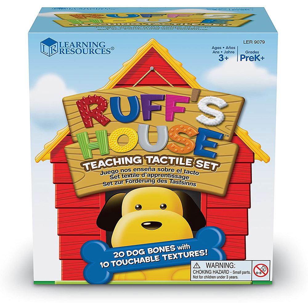 Learning Resources - Ruff's House Teaching Tactile Set