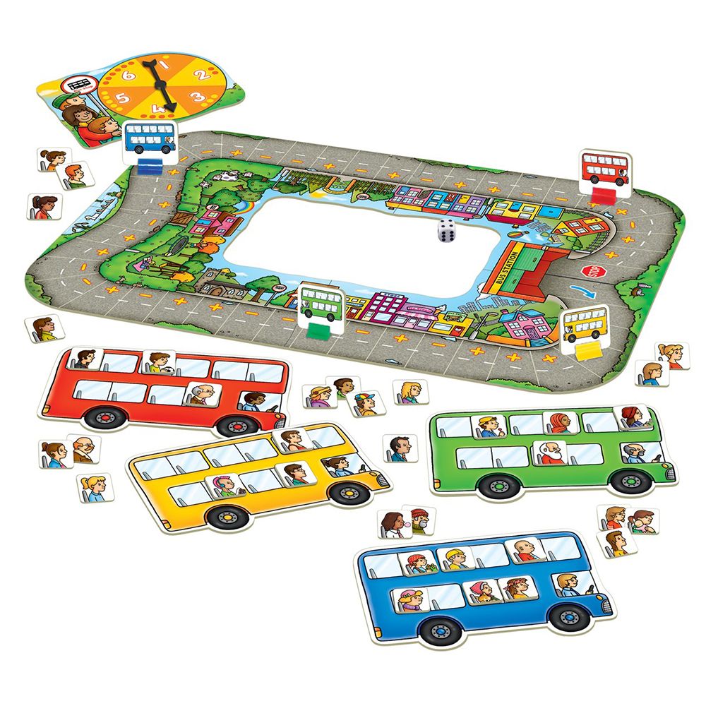 Orchard Toys - Bus Stop Board Game