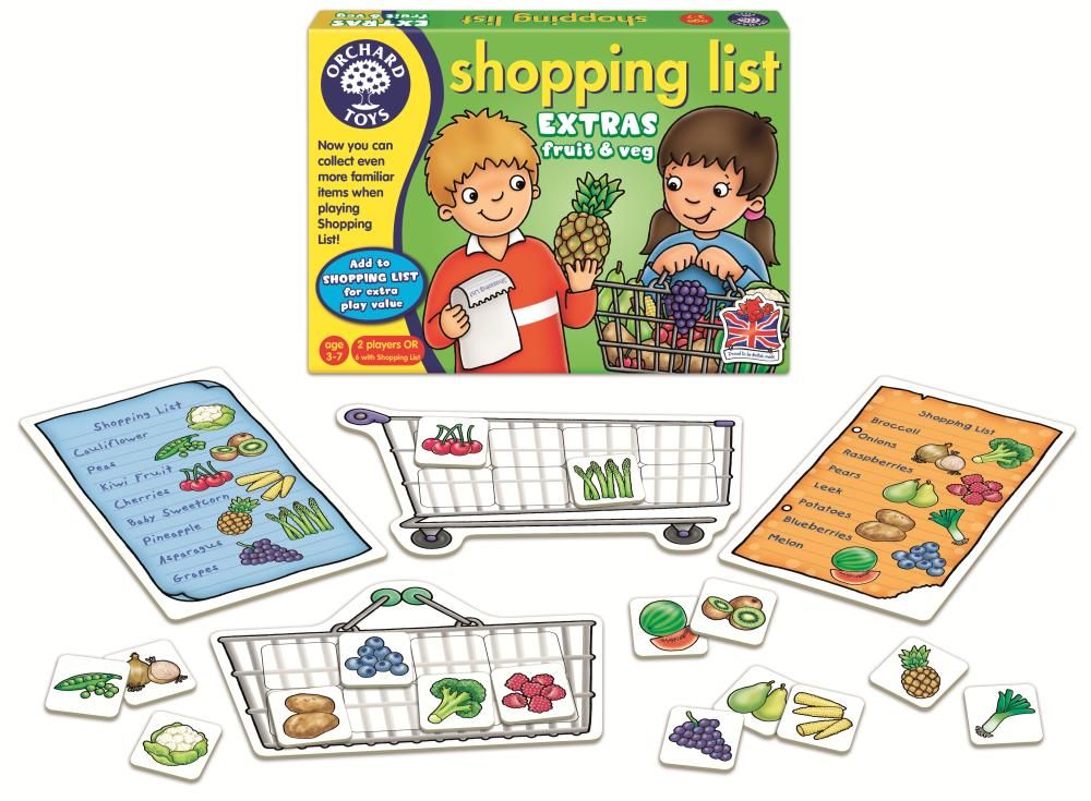 Orchard - Shopping List Extras - Fruits & Veg