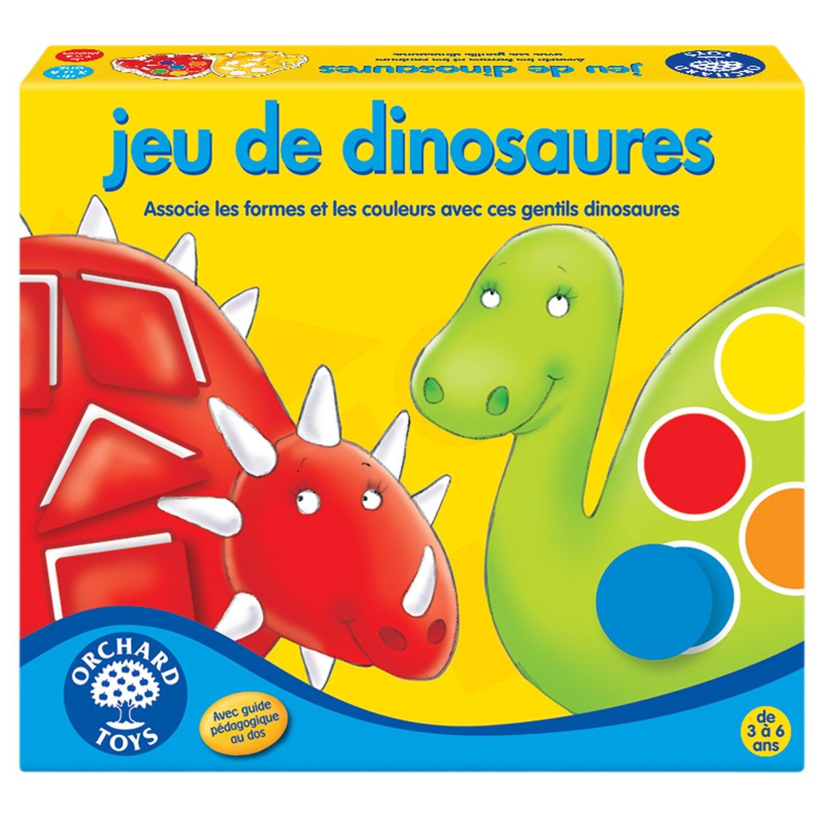 Orchard - Jeu De Dinosaures (Dotty Dinosaurs) - French