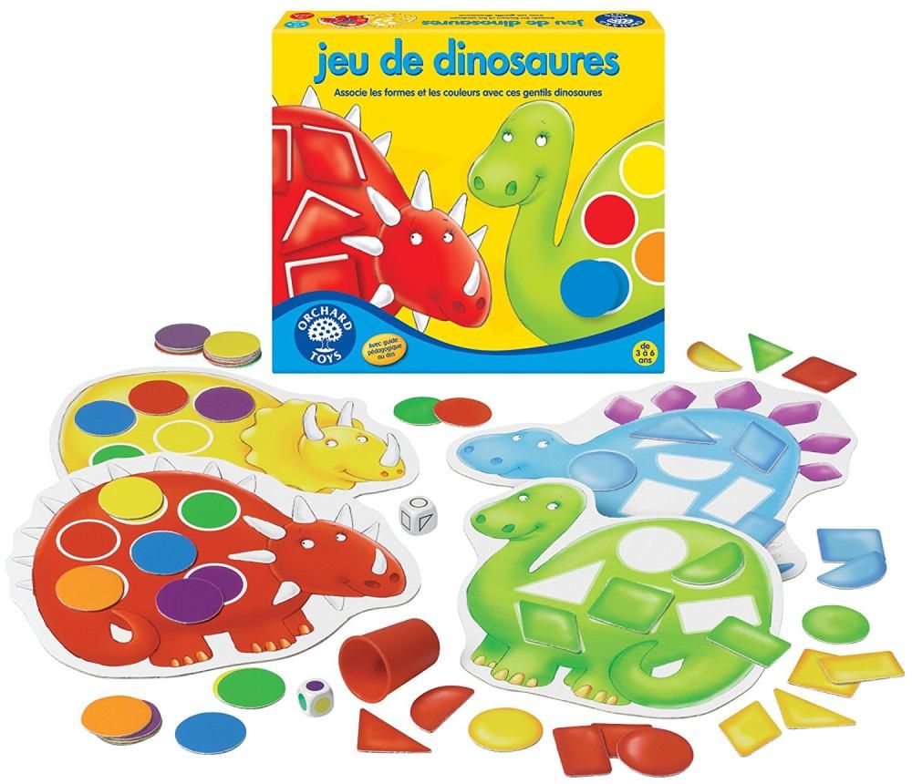 Orchard - Jeu De Dinosaures (Dotty Dinosaurs) - French