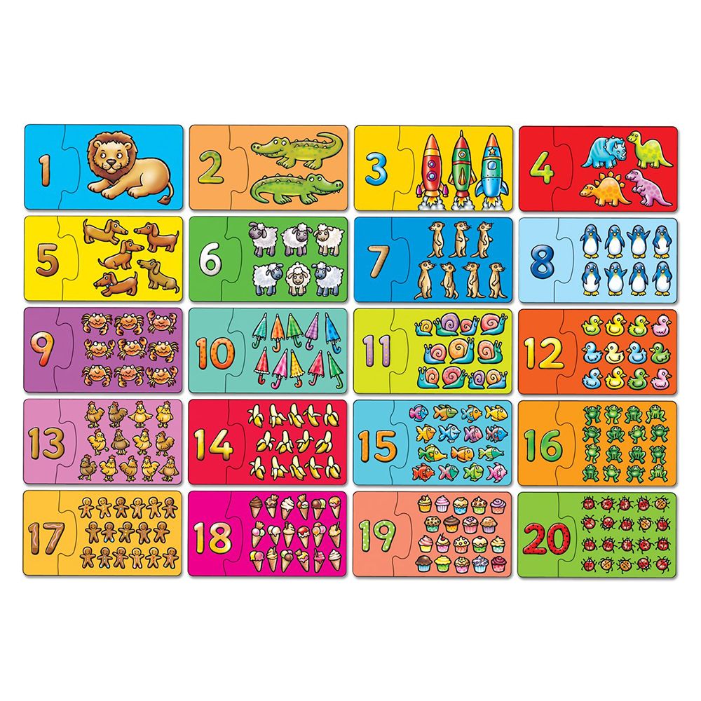 Orchard Toys - Match & Count Jigsaw Puzzle