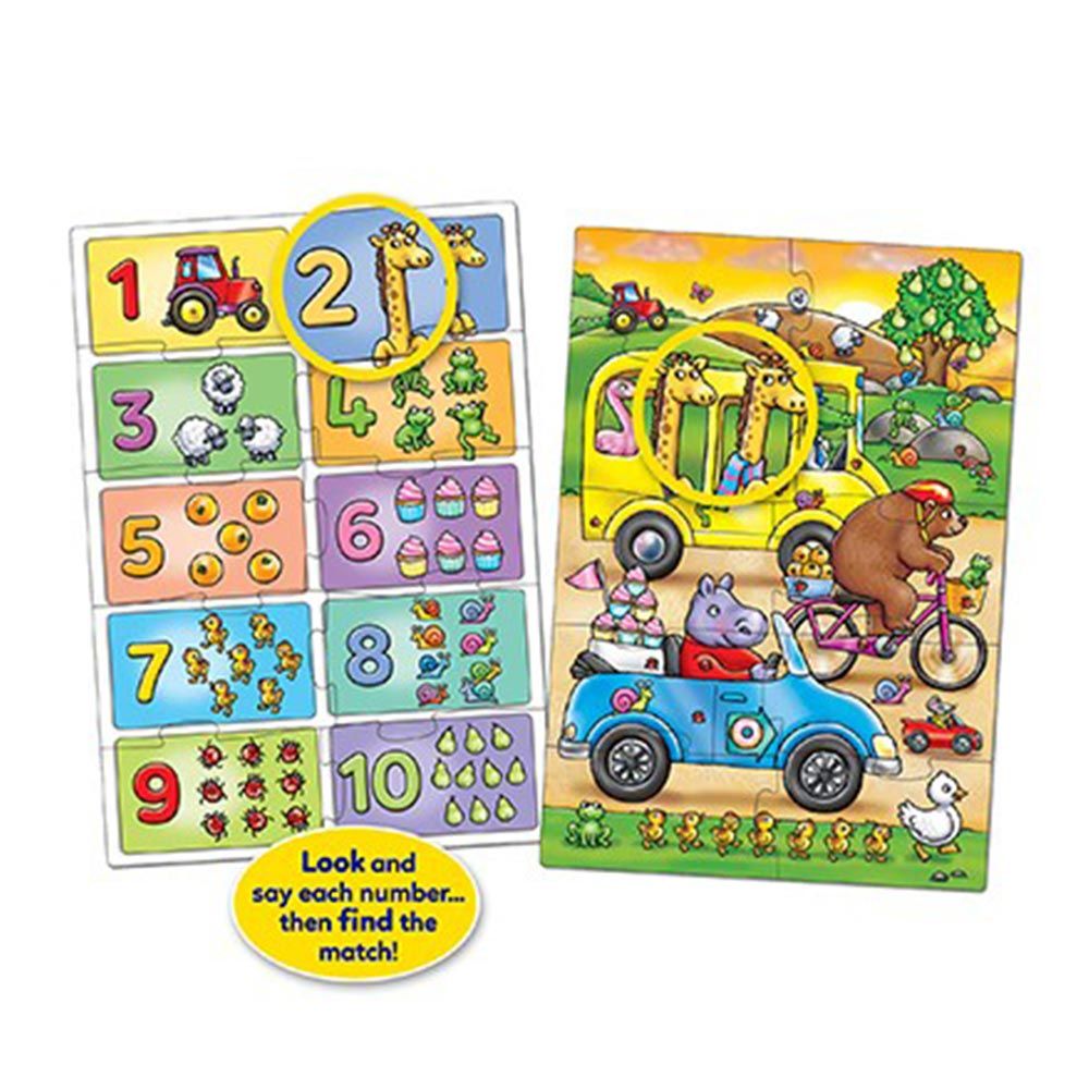 Orchard Toys - Look And Find Number Puzzle