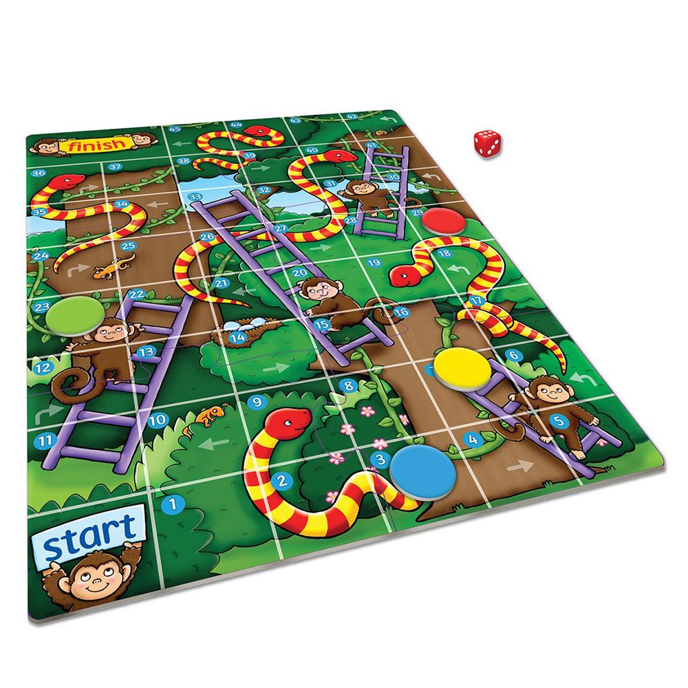 Orchard Toys - Jungle Snake & Ladders Mini Games