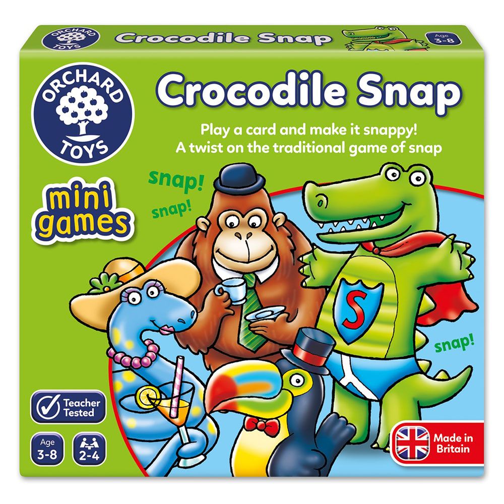 Orchard Toys - Crocodile Snap Mini Games