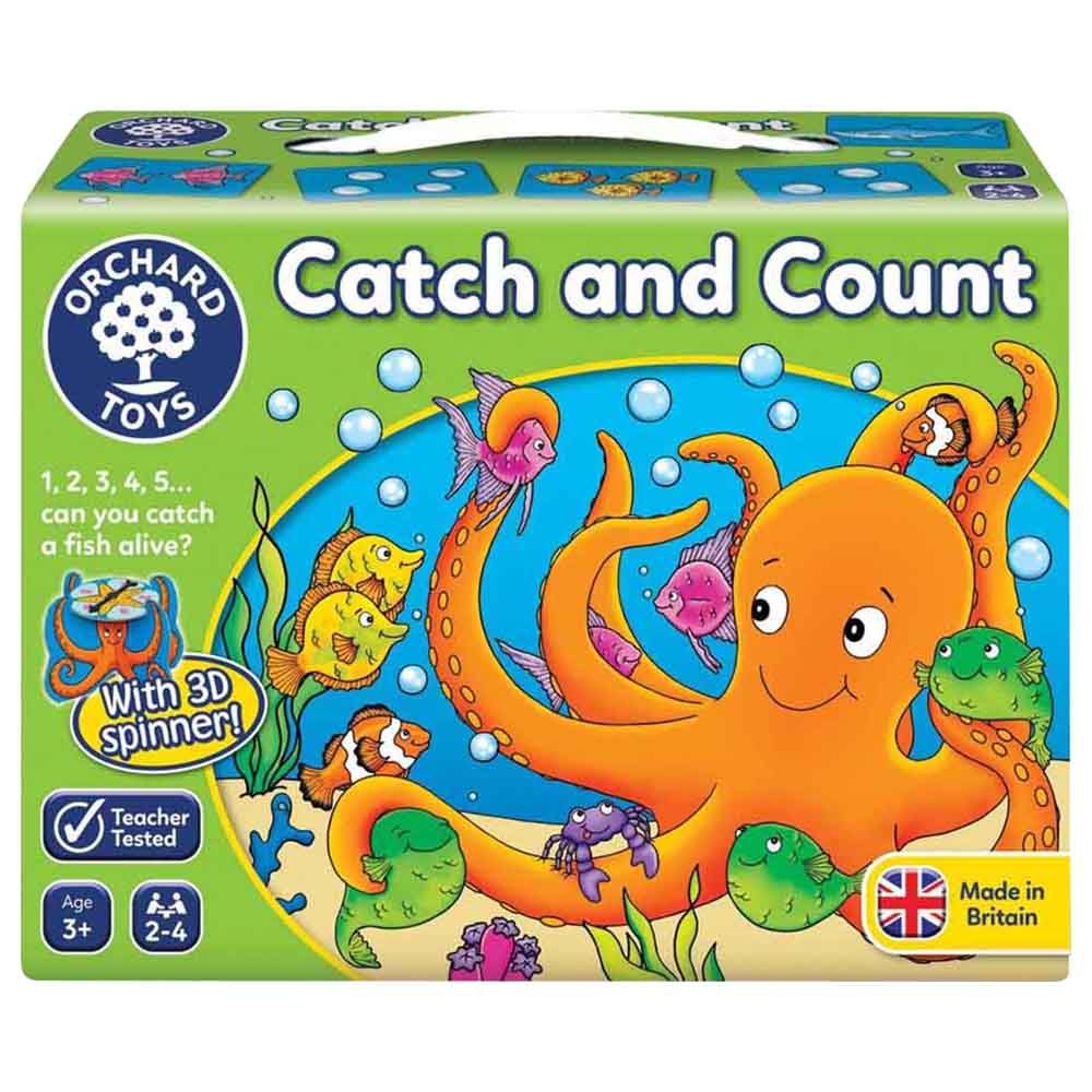 لعبة لوحة Catch & Count من Orchard Toys