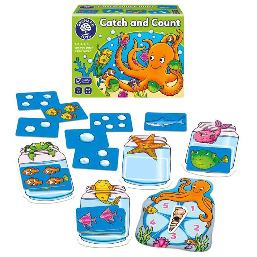 Orchard Toys - Catch & Count Board Game